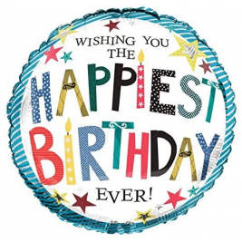 Balloon Foil - Happy Birthday Gener - 18Inch