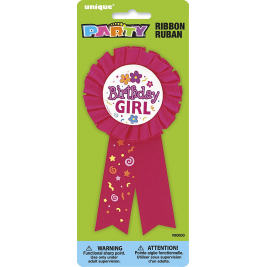 Birthday Girl Award Ribbon