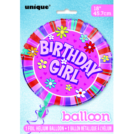 Birthday Girl Foil Balloon