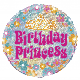 Birthday Princess 18" Foil Balloon