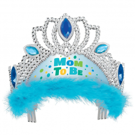 Blue "Mom To Be" Tiara