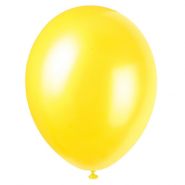Cajun Yellow 12" Premium Pearlised Balloons (50pk)