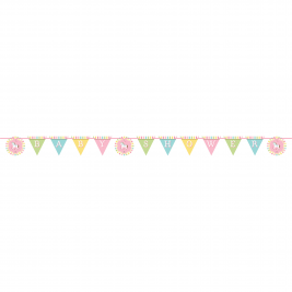 Carousel Ribbon Shaped Banner