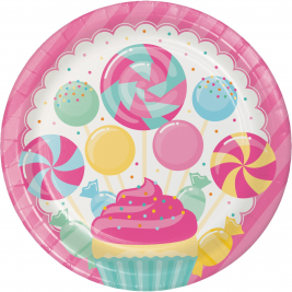 Celebrations Value Candy Bouquet Dinner Plates Pack of 8