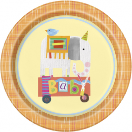 Circus Animal 9" Plates (8pk)