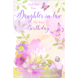 Daughter-in-law Cards (Sold in 6s)