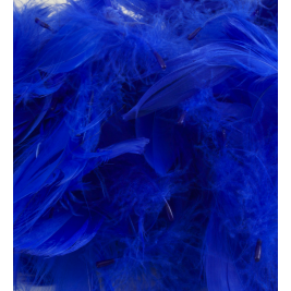 Eleganza Feathers Mixed sizes 3"-5" 50g bag Royal Blue No.18