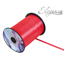 Eleganza Poly Curling Ribbon 5mm x500yds No.16 Red