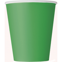 Emerald Green Cups 9oz (14pk)