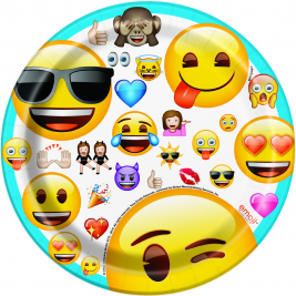Emoji 7" Plates (8pk)