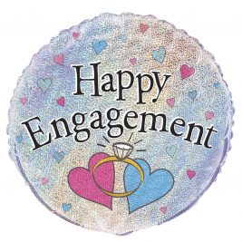 Engagement 18" Foil Balloon