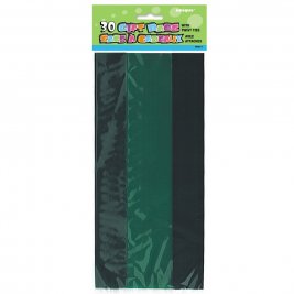 Forest Green Cello Bag (20pk)