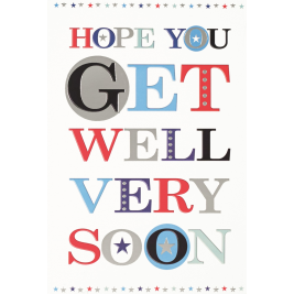 Get well Soon (Sold in 6s)