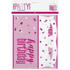 Glitz Pink Party Box Pack of 6