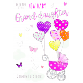 Grandparent Congratulations Girl (Sold in 6s)