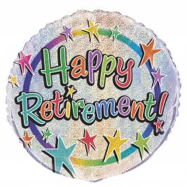 Happy Retirement 18" Foil Balloon