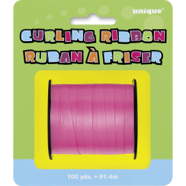 Hot Pink Curling Ribbons 100 Yds