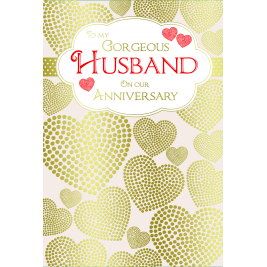 Husband Anniversary Cards (Sold in 6s)