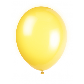 lemon Yellow 12" Premium Latex Balloons (50pk)