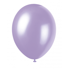 Lovely Lavender 12" Pearlised Latex Balloons (8pk)