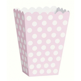 Lovely Pink Dots Treat Boxes (8pk)