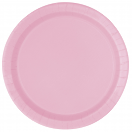 Lovely Pink Round Plates 9" (16pk)
