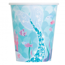 Mermaid  Cups 9oz (8pk)