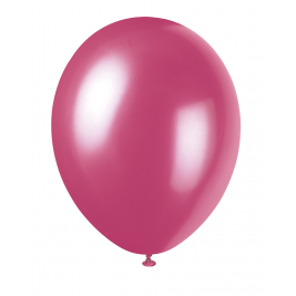 Misty Rose Pink 12" Pearlised Latex Balloons (8pk)