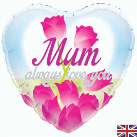 Mum Always Love You 18 Inches Foil Balloon