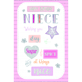 Niece Cards (Sold in 6s)
