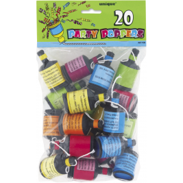 Party Poppers (20pk)