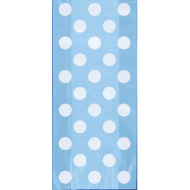 Powder Blue Dots Dots Cello Bags (20pk)