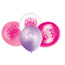 PRINCESS DIVA ASSORTED BALLOONS PACK OF 8