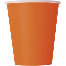 Pumpkin Orange Cups 9oz (14pk)