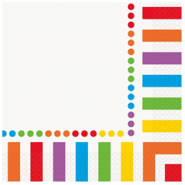 Rainbow Luncheon Napkins (16pk)