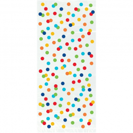 Rainbow Polka Dot Cello Bags (8pk)