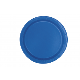 Royal Blue Round Plates 9" (16pk)