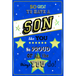 Son Cards (Sold in 6s)