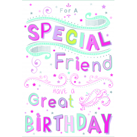 Special Friend Cards (Sold in 6s)