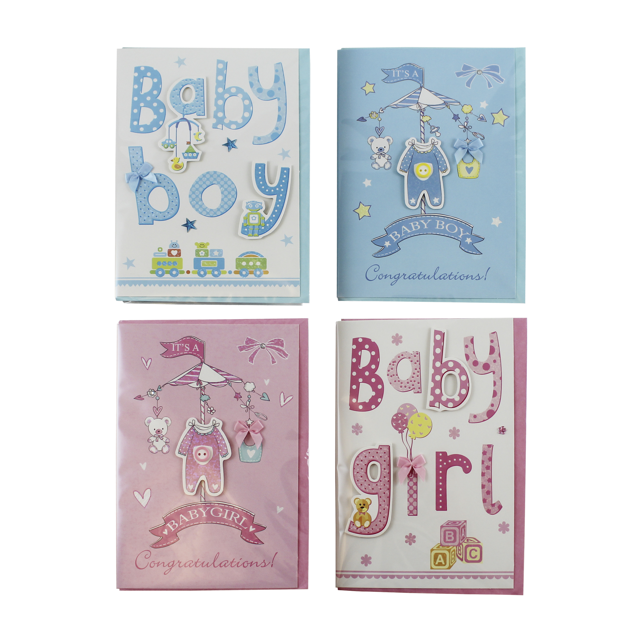 Baby Boy/Girl Code 50 Cards
