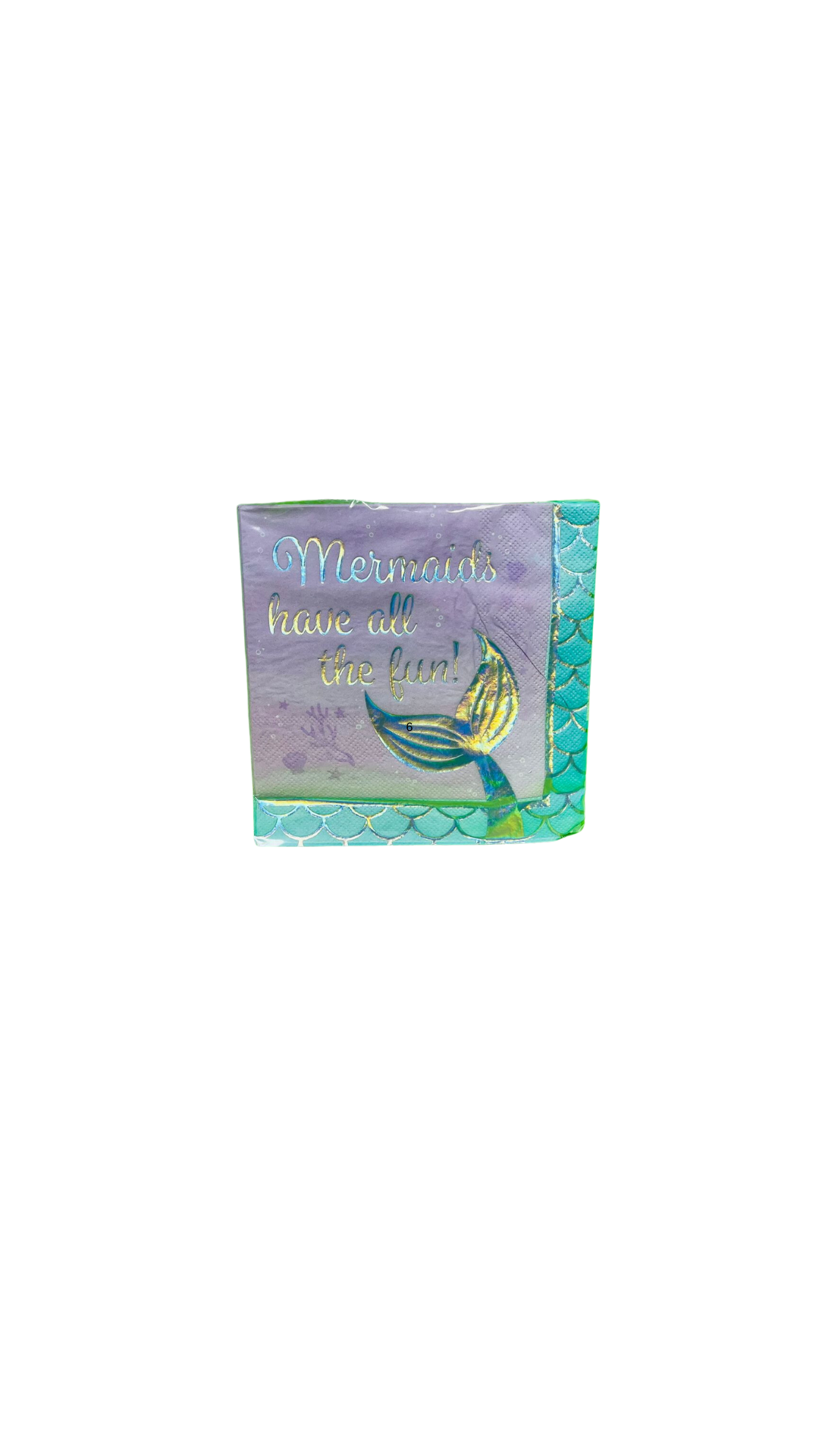 Mermaids Have All The Fun! Lunch Napkins - 16 Pcs