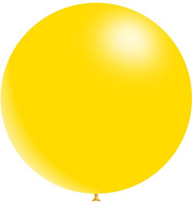 36" Yellow balloon 2pcs
