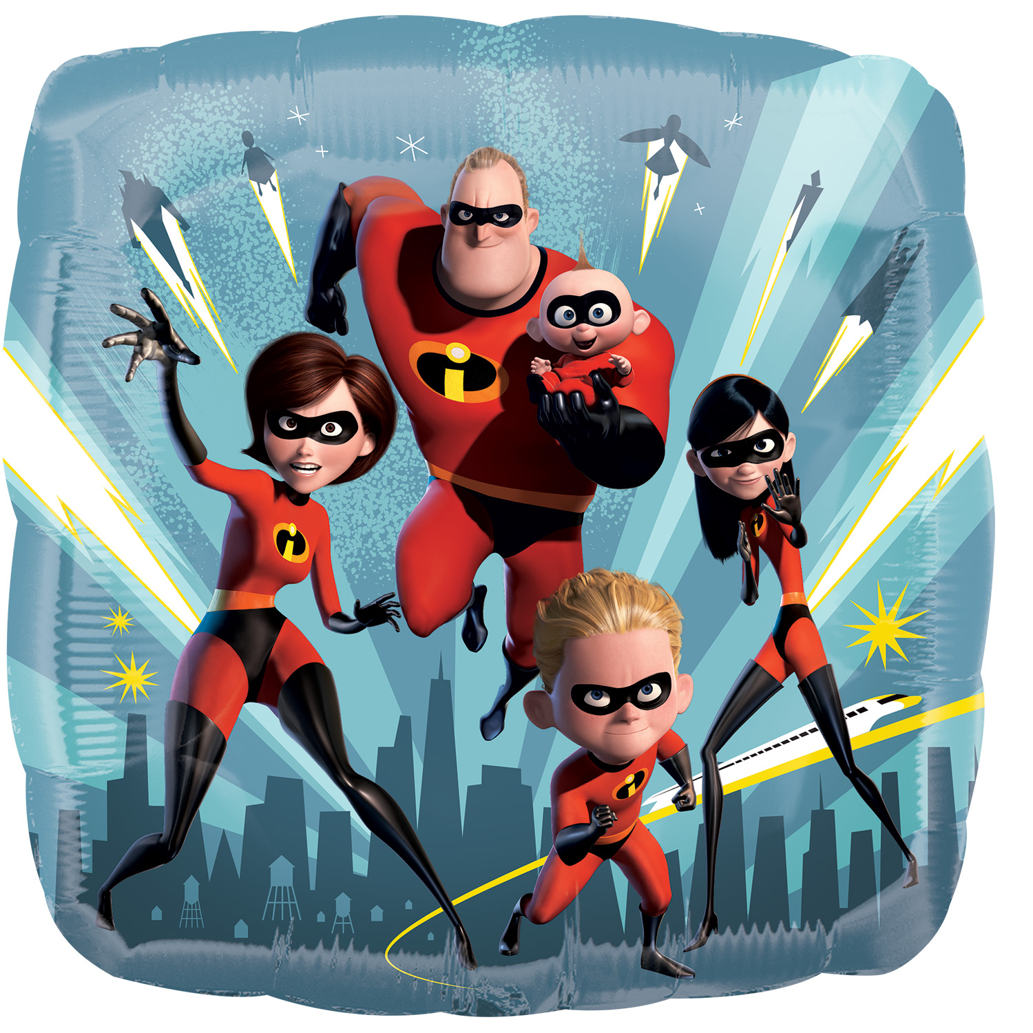 The Incredibles 2 Standard Foil Balloon