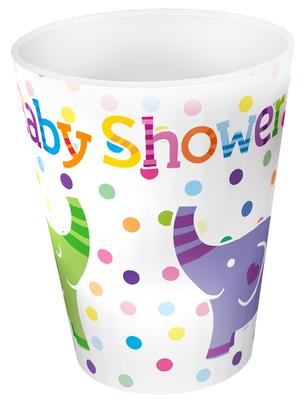 Baby Shower Elephants 9oz Cups - 8pcs