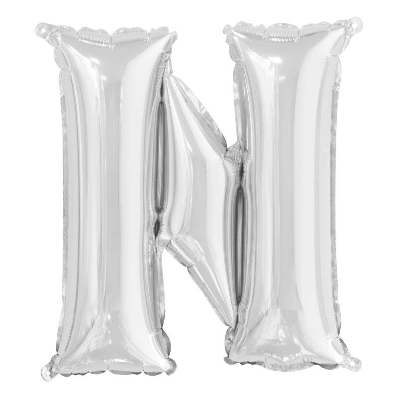 14 Inch  Silver Foil Balloon-N