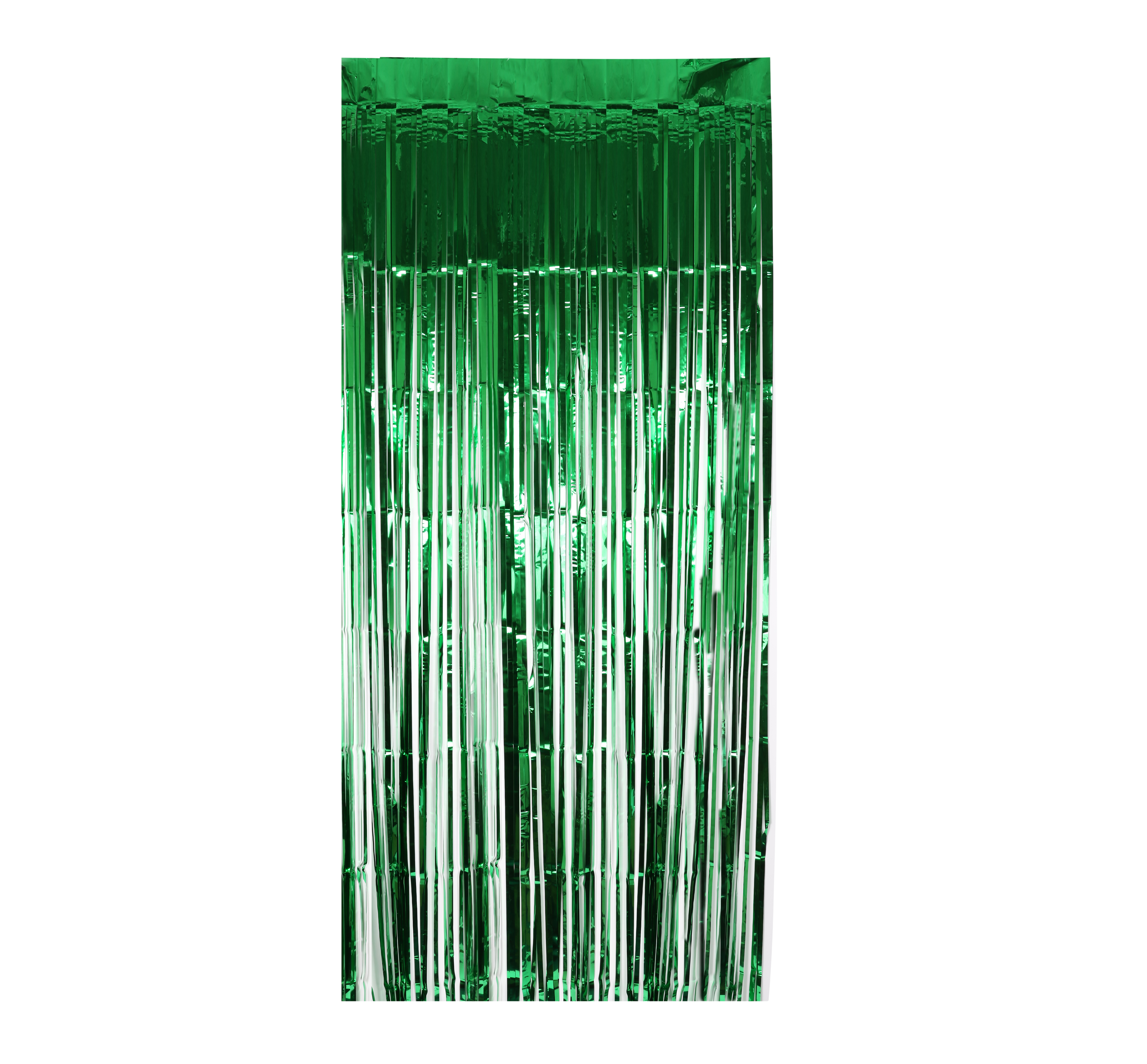 92x244cm GREEN FOIL DOOR CURTAIN