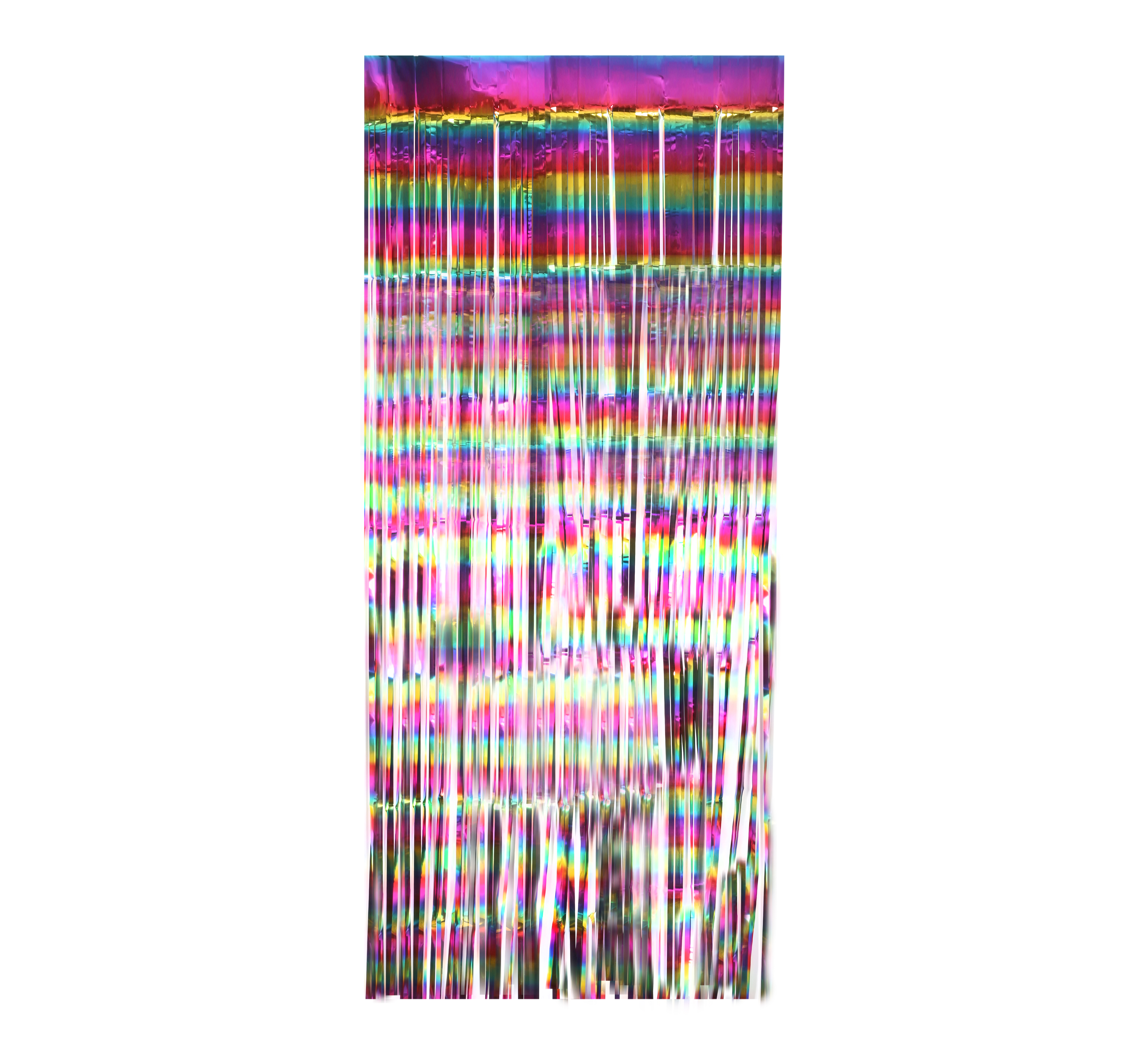 92x244cm RAINBOW FOIL DOOR CURTAIN