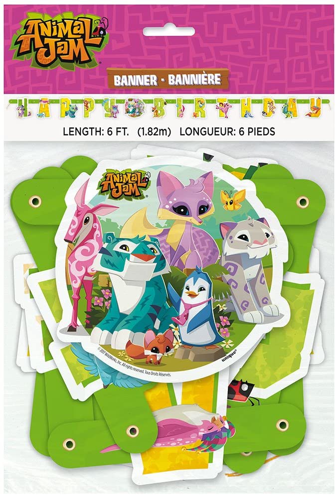 Animal Jam Large Jointed Banner