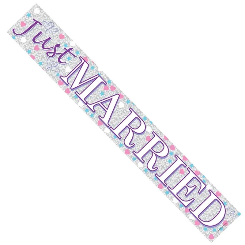 Just Married Banner