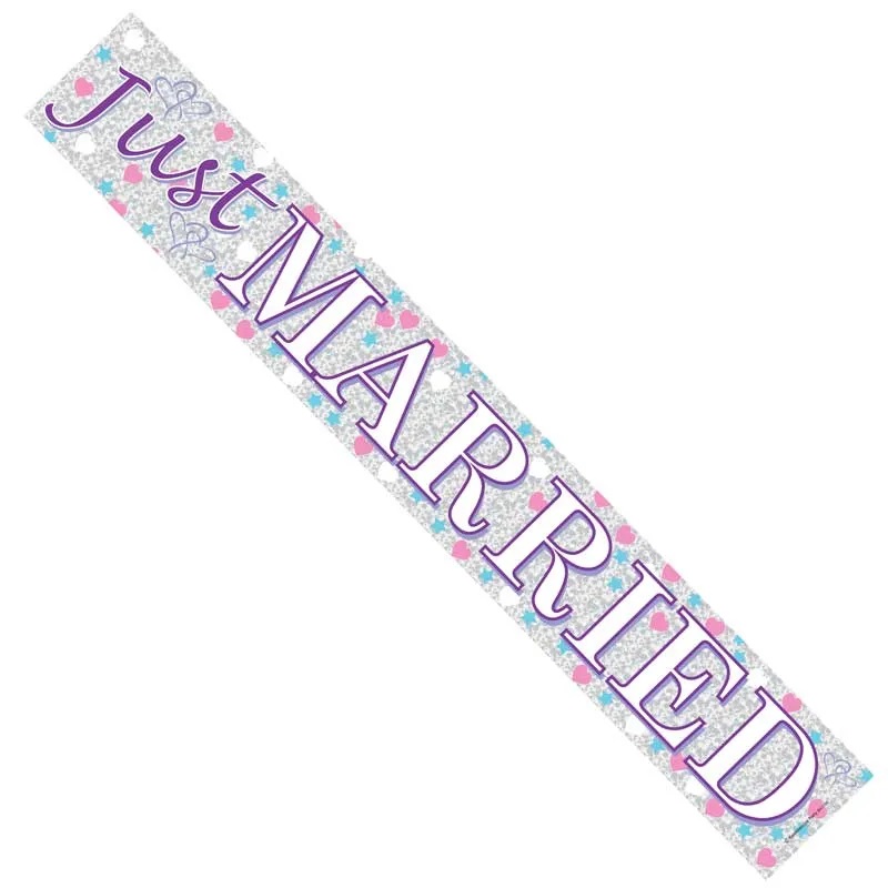 Just Married Banner